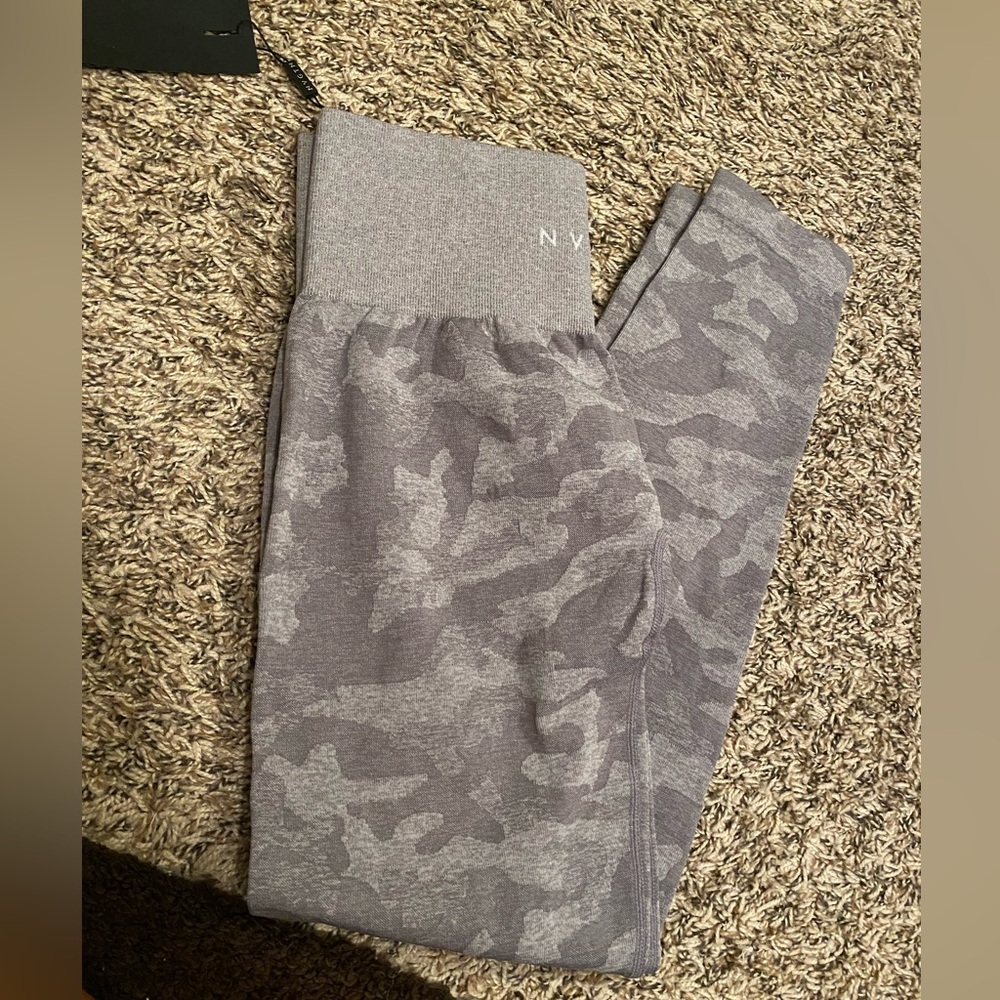 NVGTN gray camo leggings